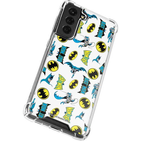 DC Comics Batman Classic Art Print Galaxy S21 FE Clear Case
